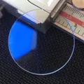 Verre de Table Bleu AR pio de 1.2mm Diamètre de 30 à 38.5mm Revêtement AR Clip de Montre Pièces