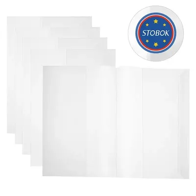 Housses de protection réutilisables pour manuels housses de livre transparentes housses