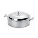 Eastern Tabletop 5904B 4 qt Round Induction Chafing Dish w/ Lift Off Lid, Stainless Steel