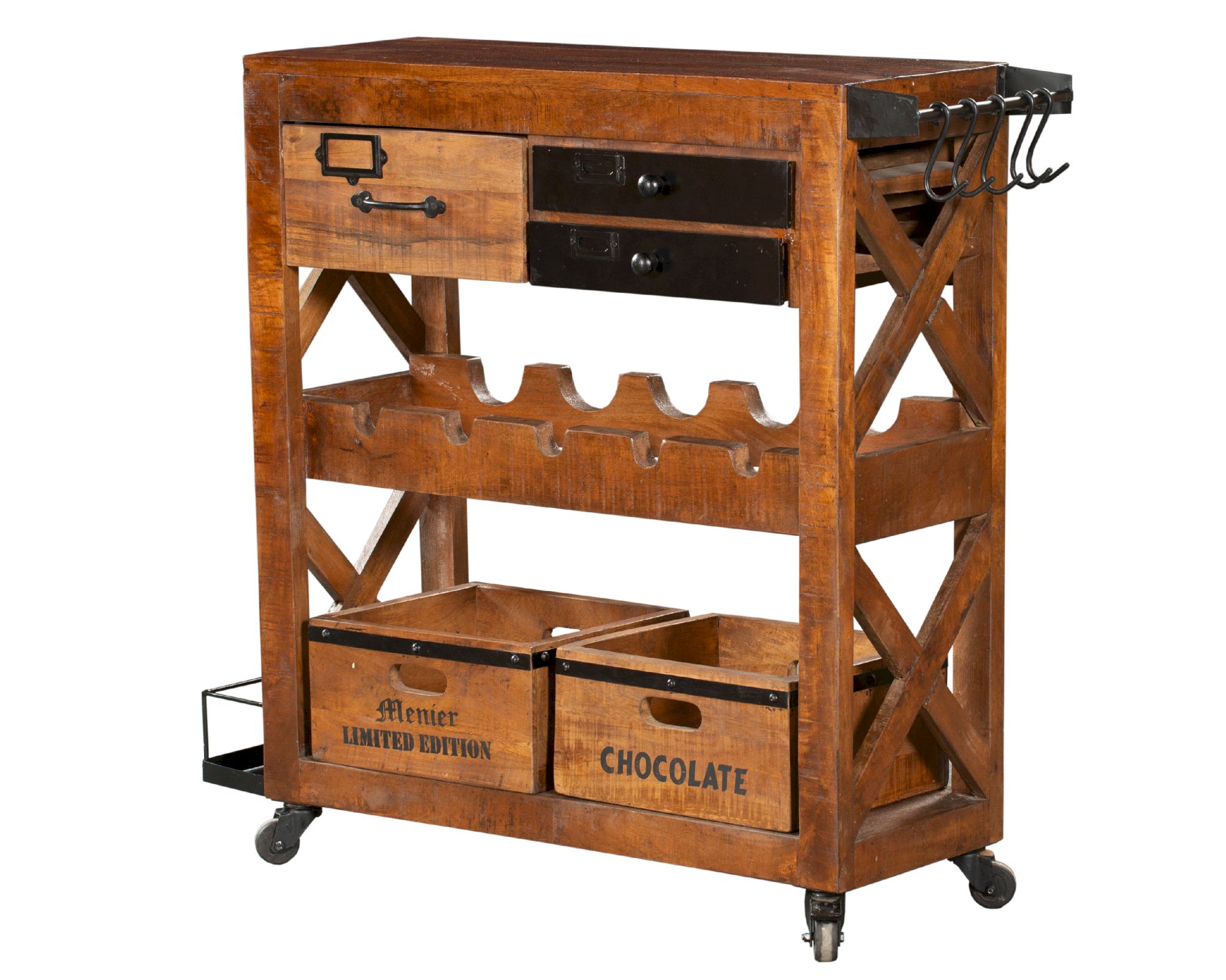 GartenZeit »Ravi« Barschrank 30x100x92 cm