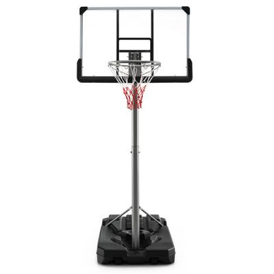 Costway Basketball Hoop with 5.4-6.6FT Adjustable ...