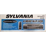 Sylvania SSV6001A (NEW) VCR - 4 Head Hi Fi Stereo