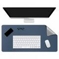Multifunctional Desk Pad Office Desk Mat 6 Color Desk Mat Office Desktop Computer Mouse Pad for Laptop Gaming Keyboard Mouse Pad Writing Mat PU Leather Waterproof Desk Protection 31.5 *15.7