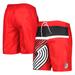 "Men's G-III Sports by Carl Banks Red Portland Trail Blazers Sea Wind Swim Trunks"