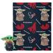 Northwest x Disney Houston Texans Yoda Hugger Pillow & Silk Touch Throw Set