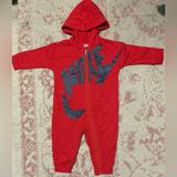 Nike Pajamas | Baby Boy Nike Sleeper | Color: Black/Red | Size: 6mb