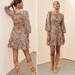 Anthropologie Dresses | Anthropologie Maeve Knit Cut Out Mini Dress Size 10 Nwt | Color: Brown/Tan | Size: 10