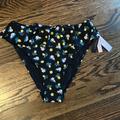 Victoria's Secret Swim | New Victoria’s Secret Swim Bottoms | Color: Black/Yellow | Size: L