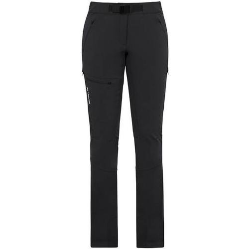 Damen Hose VAUDE Damen Softshellhose Wo Badile Pants II, Größe 36/S in Schwarz