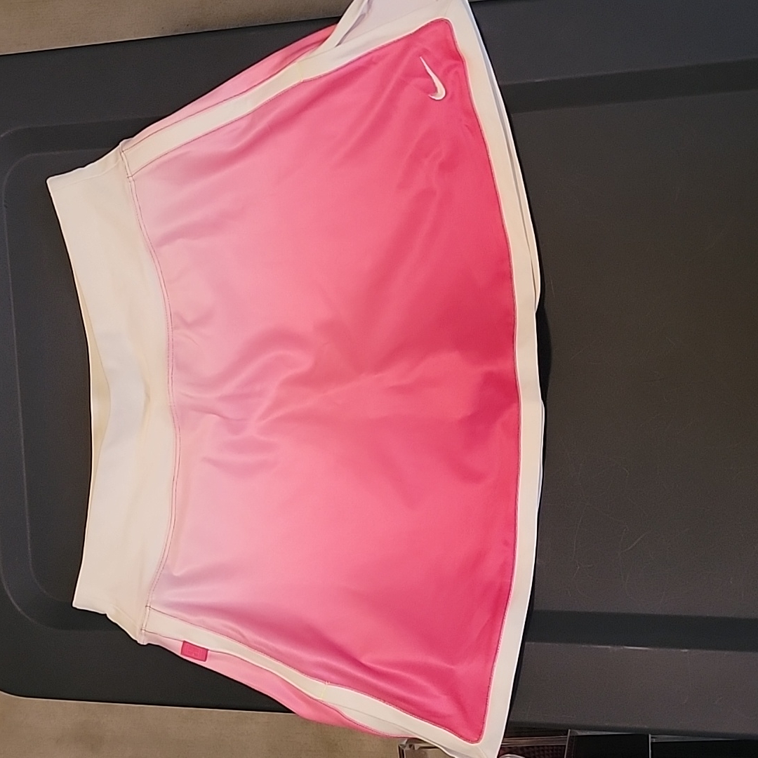 Nike Skirts | Nike Tennis Or Golf Skirt | Color: Pink/White | Size: S