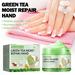 GoFJ 50g West&Month Hand Masque Anti-dry Moisturizing Natural Green Tea Exfoliating Scrub Tightening Hand Cream for Daily Use