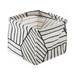 Slopehill Foldable Desktop Storage Box Cotton and Linen Storage Box Cosmetic Storage Box Waterproof Can Store Sundries Cosmetics Stationery Storage Box Suitable for Bathroom Bedroom Study