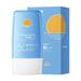 HSMQHJWE Powdered Sunscreen Clear Skin Dry Sunscreen SPF 50 Oil Face Sunscreen For Acne Prone Skin Won t Cause Breakouts Non Greasy Oxybenzone Water Cream