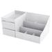 Anvazise Cosmetic Storage Box Large Capacity Tidy Keeping Wear-resistant Girl Cosmetics Jewelry Storage Box for Lipstick