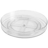 SESAVER Lazy Susan Turntable Organizer Clear Rotating Turntable Organizer Multifunctional Turntable Spice Rack Cosmetic Makeup O