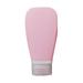 90ml Travel Cosmetics Empty Bottles Container Skincare Shower Gel Shampoo Cosmetic Lotion Jars Portable Extrusion Bottle Pink