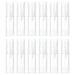 Frcolor 12PCS Press Vacuum Sub Bottle Portable Empty Travel Bottle Skin Care Cosmetic Storage Container for Home Use (5ML Transparent)