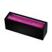 OUNONA Plastic Makeup Brush Drying Holder Desktop Cosmetic Organizer Portable Lipstick Display Stand (Black and Red)