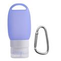 Travel Bottle Soft Silicone Portable Sub Storage Bottle Hanging Small Empty Container 40ml Blue