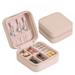 New Fashion Flannel Square Jewelry Box Simple layout Makeup Organizer choker Ring necklace Storage Box