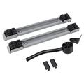 Uadme Washing Machine Base Heavy Duty Extendable Appliance Rollers Detachable Double Row 24 Wheels Appliances Sliders 300Kg Load with Pry Bar for Washing Machines Refrigerators