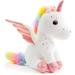 Unicorn plush toys 8 inches lovely unicorn gift toys 3 4 5 6 7 8 years old girls unicorn birthday gifts baby plush toy sets children girls decorations