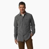 Dickies Men's Cooling Long Sleeve Work Shirt - Charcoal Size 4Xl (SL602)