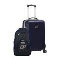 MOJO Navy Purdue Boilermakers Personalized Deluxe 2-Piece Backpack & Carry-On Set