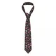 Amour cœurs pour hommes cravates décontractées en Polyester 8 cm de large cravate rouge pour
