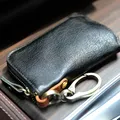 SIKU-Porte-monnaie en cuir pour hommes porte-monnaie porte-clés à la mode