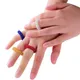 Anneaux de doigts mentaires oriels Spiky masseur d'instituts souligné jouet d'anlande doigt