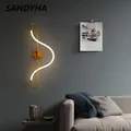 SANDYHA-Lustre Nordique Moderne localité et Brcorporelle Luminaire Décoratif d'Nik Idéal pour un