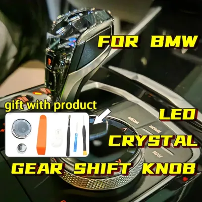 Pommeau de levier de vitesse de voiture en cristal levier de vitesse transmission automatique BMW