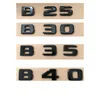 Insignes d'emblèmes de coffre noirs brillants brillants Mercedes Benz BRABUS B25 B30 B35 B40