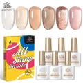 BORN PRETTY – Kit de vernis à ongles Semi-permanent Gel UV Nude dégradé Secret 10ml