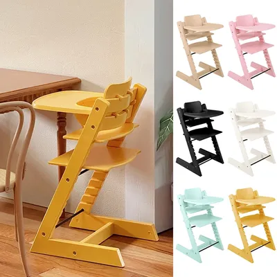 Mini chaise de salle à manger réglable pour enfants maison de courses chaise de bureau pour