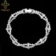 TREAZY – Bracelets strass cristal pour femmes accessoires scintillants de mariée bijoux