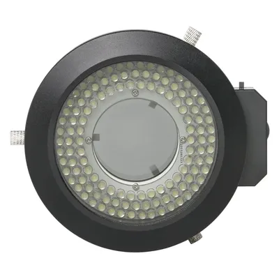 Éclairage annulaire LED pour microscope 120 pièces diamètre 62mm lampe polarisée lentille