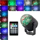 Mini lumière de scène LED Portable 15 Modes de couleurs océan vague d'eau Disco son boule