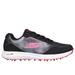 Skechers Women's Arch Fit GO GOLF Max 2 - Splash Shoes | Size 6.5 | Black/Pink | Synthetic