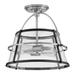 Hinkley Lighting Tournon 15 Inch 2 Light LED Semi Flush Mount - 38111BN