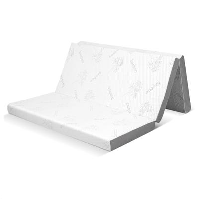 Costway 4 Inch Tri-fold Cool Gel Memory Foam Mattr...