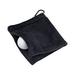 chidgrass Golf Ball Cleaning Towel with Hook Water Absorption Microfiber Balls Golf Club Outdoor Sport Golfing Cloth Drying Accessories Black