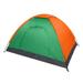 IMMERE 2-Person Waterproof Camping Dome Tent for Outdoor Hiking Survival Orange & Green