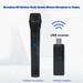 Pnellth Microphone VHF Wireless Plastic Karaoke Wireless Microphone for Singing