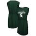 Women's G-III 4Her by Carl Banks Green Michigan State Spartans GOAT Swimsuit Cover-Up Dress