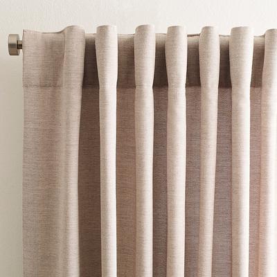 Sunbrella Declan Curtain Panel - White, 50" x 84" - Frontgate
