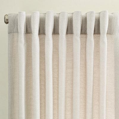 Sunbrella Lilia Curtain Panel - Mushroom, 50