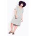 Hello Sunshine Plain Dress - gray