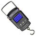 5 Core Fishing Scale 110lb/50kg Capacity Hanging Digital Luggage Weighing Scales LS-006, Stainless Steel in Black | Wayfair